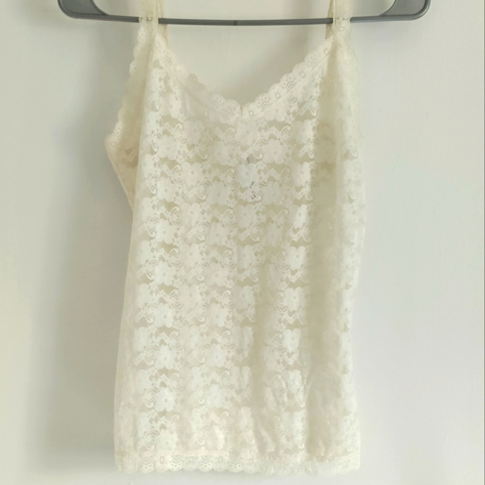 Ivory/cream lace cami